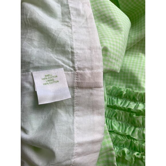 Lilly Pulitzer strapless boned cotton gingham dress - Picture 4 of 6